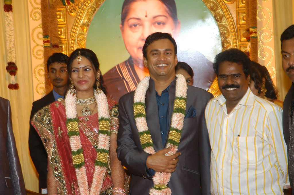 Actor Radharavi son wedding reception stills | Picture 40959